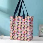 Cotton Canvas Pinaple design Bag